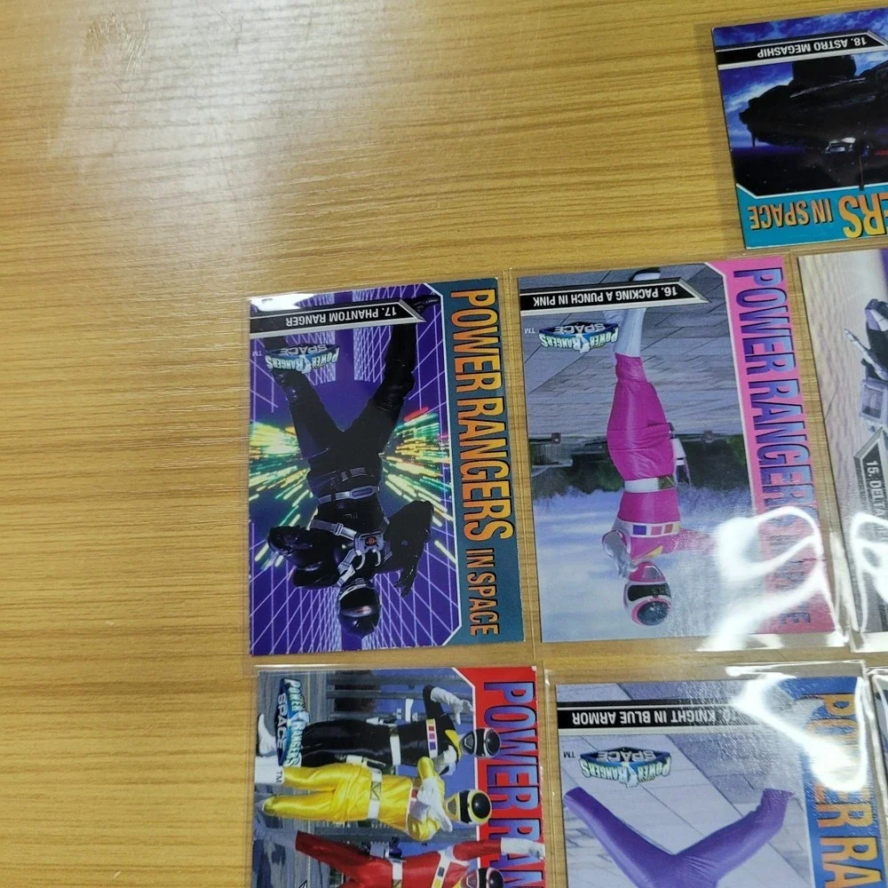 Vintage Power Rangers In Space Card Lot 1997 Bandai Bundle Lot of 16 Cards